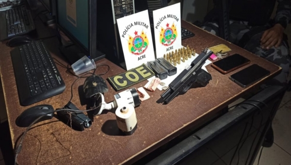 Casal do tráfico é preso no Boa União e boca de fumo é fechada